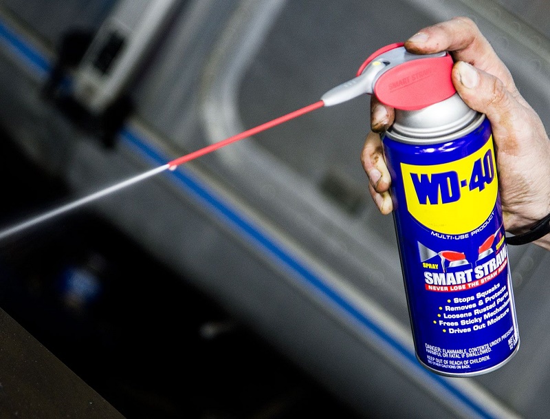 Use WD-40