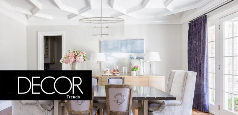 Decor trends that will devastate next season