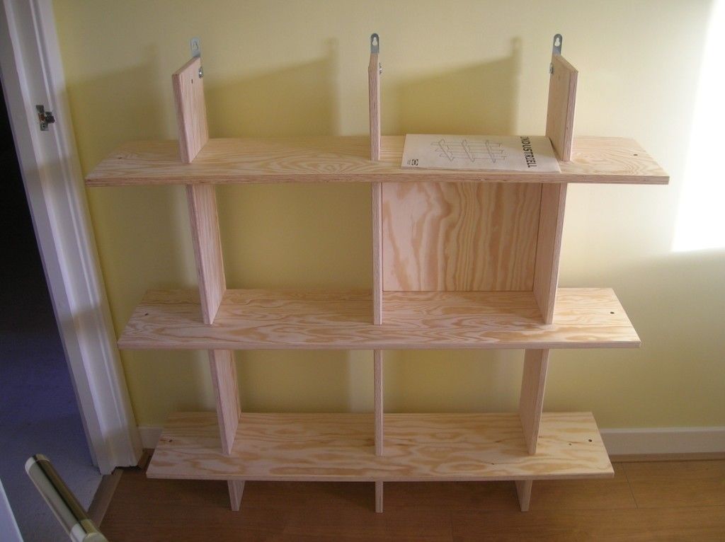 assembled shelf