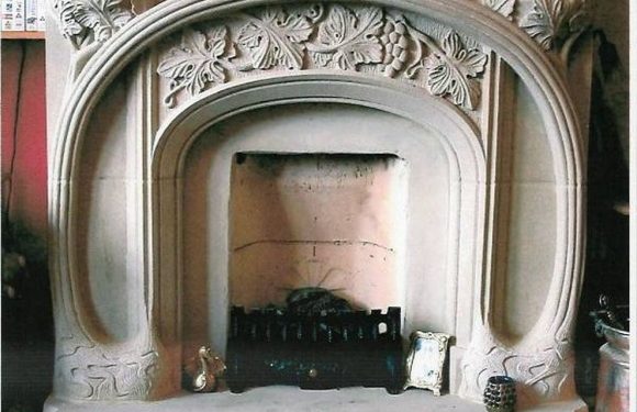 Fireplaces of different eras