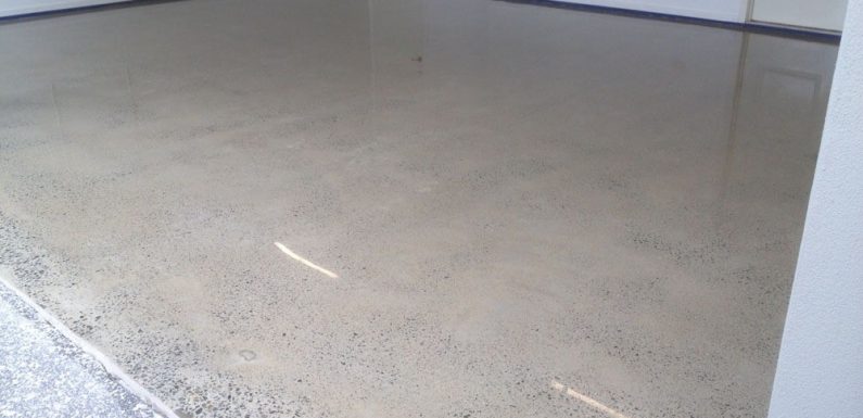 Laying a concrete floor in your garage