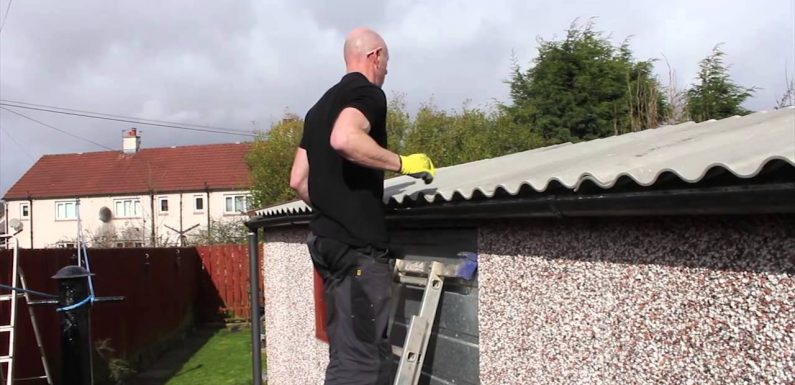 How to reroof a garage