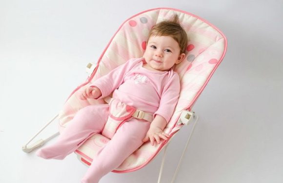 At what age can a baby use a rocker?