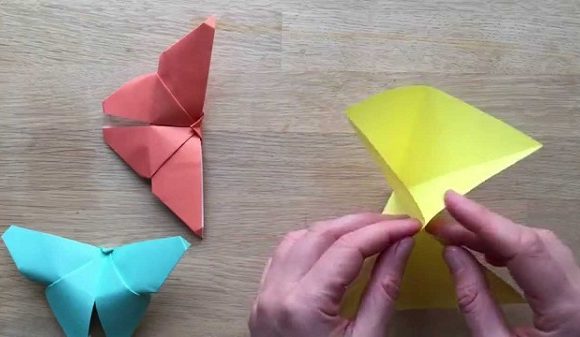 How to make origami butterfly