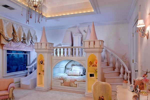 castle themed bedroom design