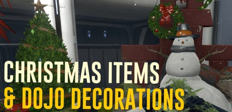 How to Remove Christmas Decoration Warframe?