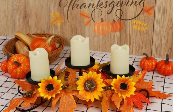Thanksgiving Candle Holders: A Glowing Addition to Your Table