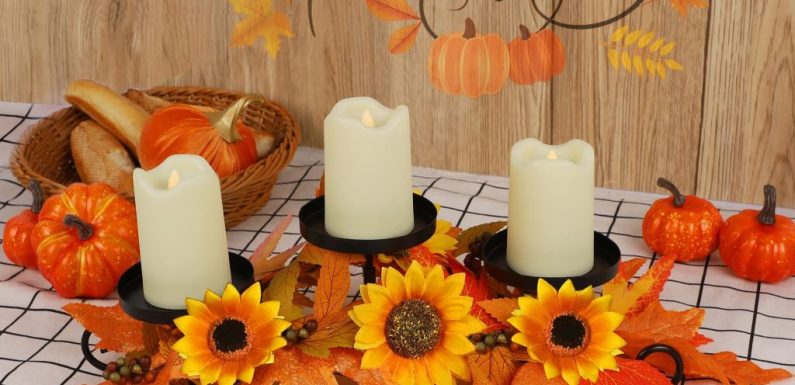 Thanksgiving Candle Holders: A Glowing Addition to Your Table