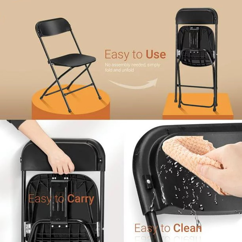 Clean Folding chair: Prepping the Chairs