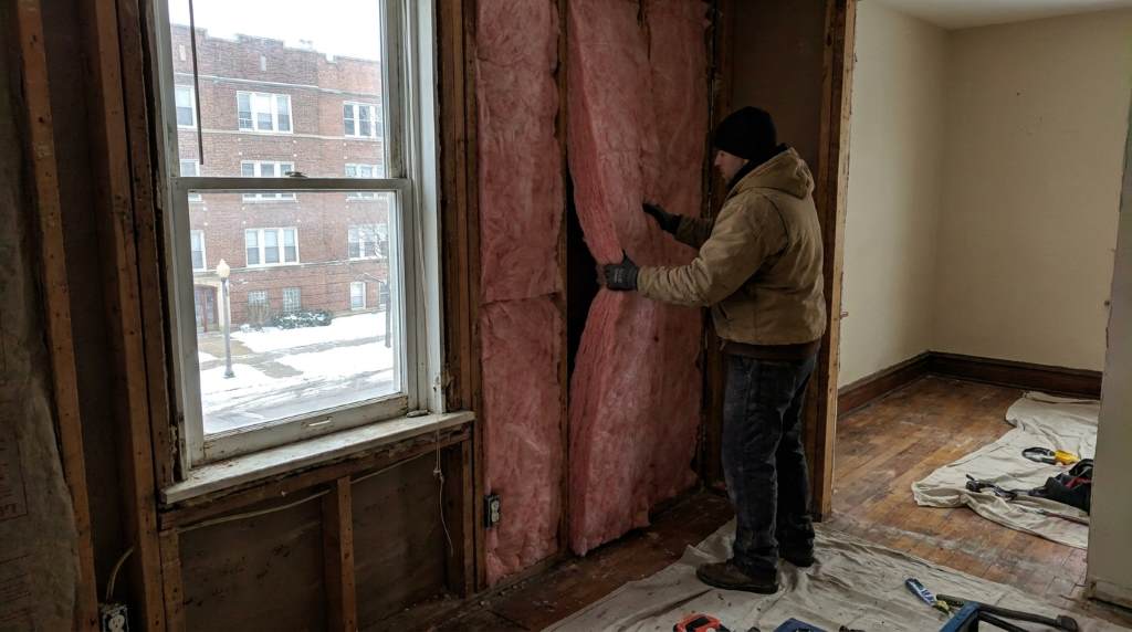 Basement insulation upgrade in older Chicago home