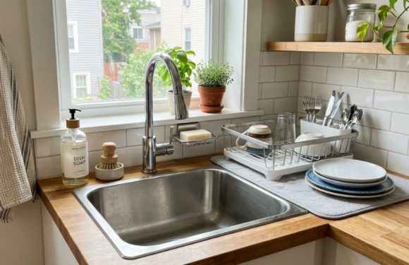 How to Clean Dishes in Small Spaces