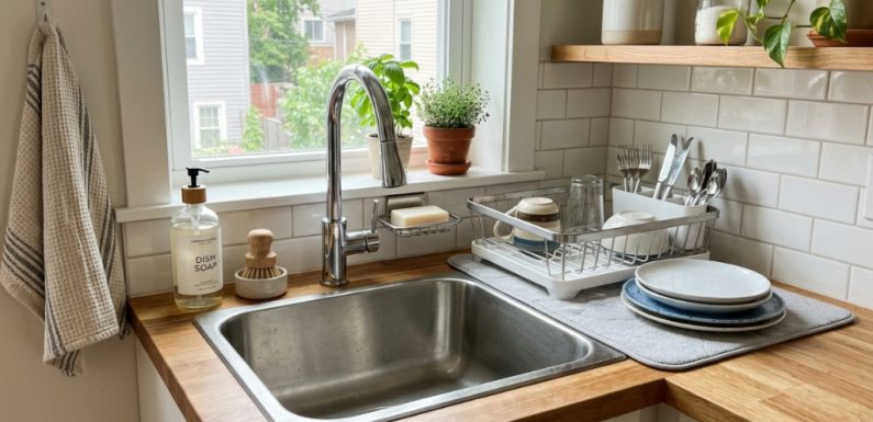 How to Clean Dishes in Small Spaces