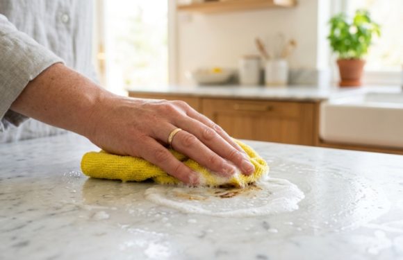 How to Remove Tough Kitchen Counter Stains Fast