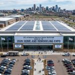 Aerial view of the LVC at National Western Center North Hall in Denver, Colorado, venue of the 2026 Home and Remodeling Expo