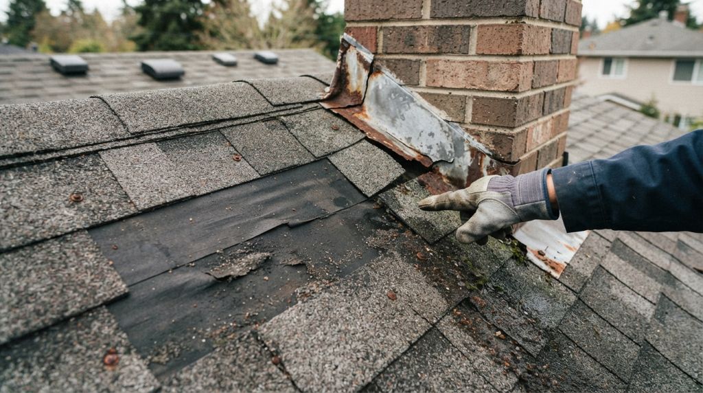 Warning signs of roof damage