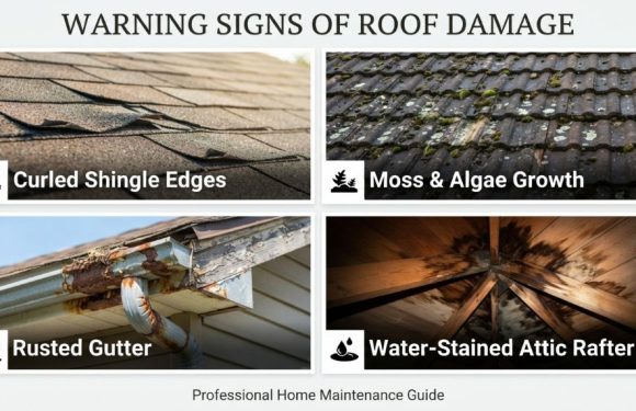 10 Warning Signs of Roof Damage You Should Never Ignore