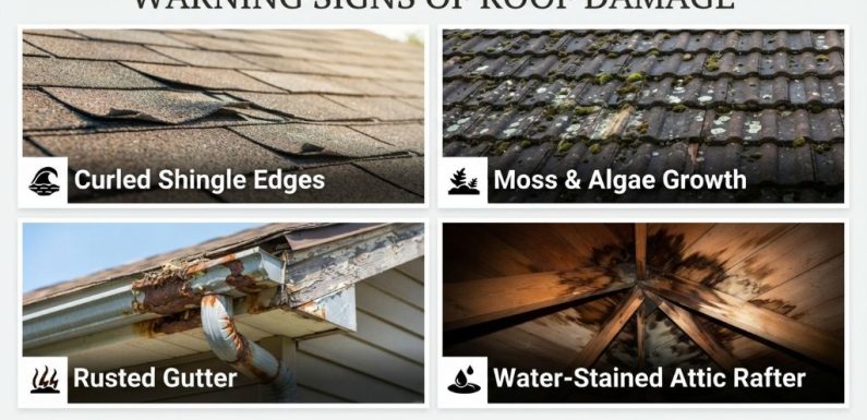 10 Warning Signs of Roof Damage You Should Never Ignore