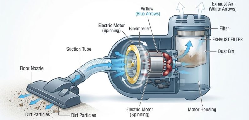 How Vacuum Cleaners Work: A Simple Guide to Suction, Filters, and Motors