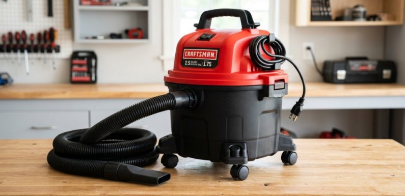 Craftsman 2.5 Gallon Shop Vac Review: Is It Any Good?